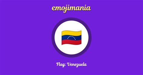 🇻🇪 Flag: Venezuela emoji Copy & Paste - Emojimania