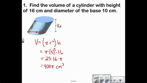 Cavalieri Principle Worksheet