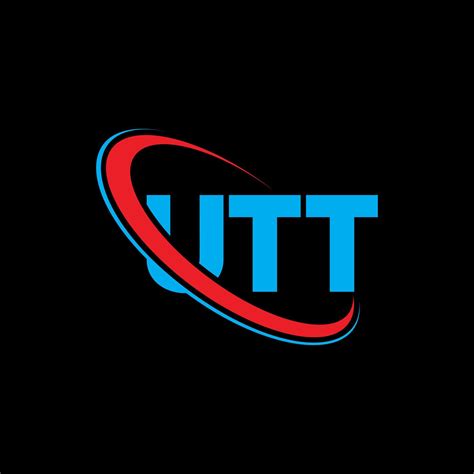 UTT logo. UTT letter. UTT letter logo design. Initials UTT logo linked ...