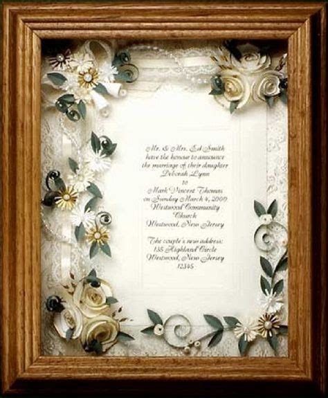 16 Wedding invitations framed keepsake ideas | invitation frames, wedding invitations, invitations