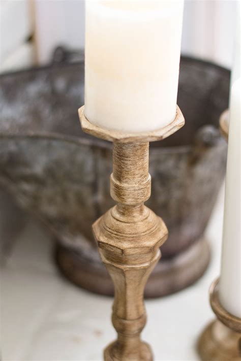 A 5 Minute DIY Candle Holder Makeover That Will Actually Save You Money - The Weathered Fox