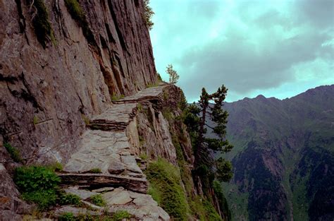 Download free photo of Mountain path,trail,landscape,adventure ...