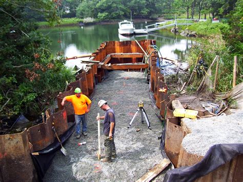 Cape Cod Water Resources Restoration Project: New Cedar Lake fish ladder is ready for the herring