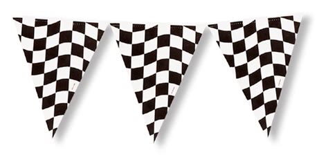 Checkered Banner Clipart Collection