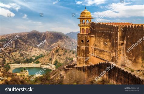 Jaigarh Fort Jaipur Rajasthan Aerial View Stock Photo 783934168 ...