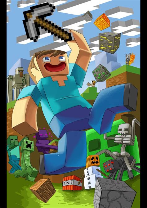 Minecraft Fan Art Steve by minecraftchannel on DeviantArt