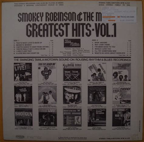 Smokey Robinson & the Miracles – Greatest Hits vol.1