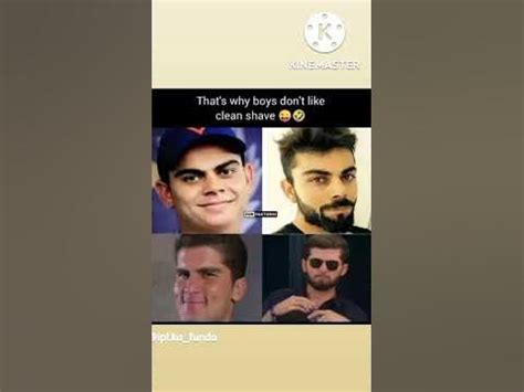 Virat Kohli clean shave me #shorts - YouTube