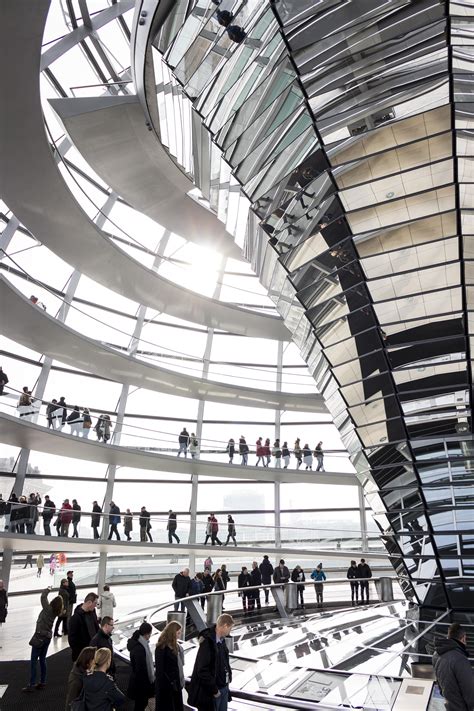 Inside the dome of the Reichstag Berlin Germany [OC] [3456 x 5184] via ...