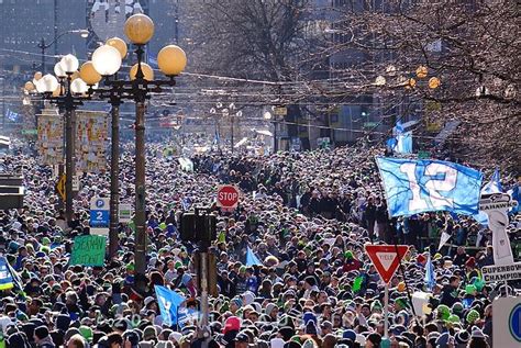 Seahawk's Super Bowl celebration parade | Seahawks super bowl, Seahawks ...