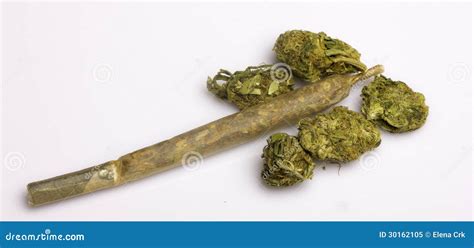 Medicinal Marijuana & Joint Royalty Free Stock Photo - Image: 30162105