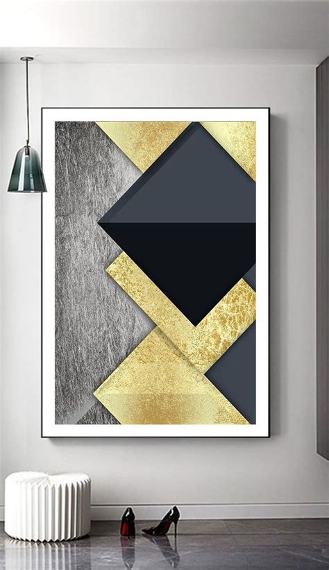 Geometric art print digital printable instant download wall | Etsy | Geometric art prints ...