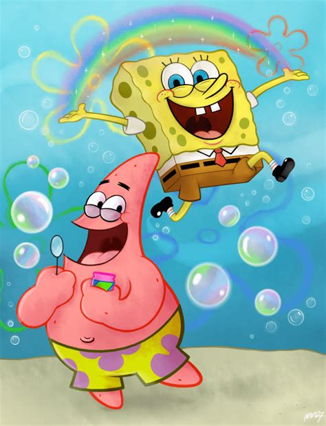 Spongebob And Patrick Best Friends Desktop Wallpaper - IXpaper