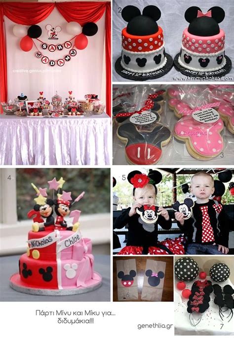 Minni y Mickey Mouse - Ideas Para tus Eventos | Cumpleaños de mickey mouse, Fiesta de mickey ...