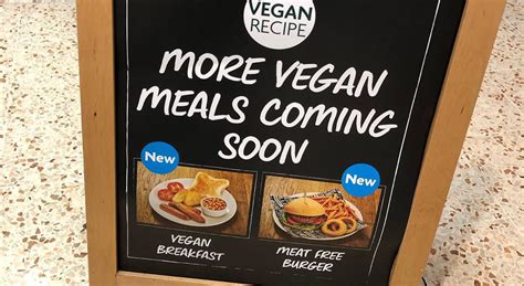 Morrisons adds a vegan fry up and meat-free burger to its café menu