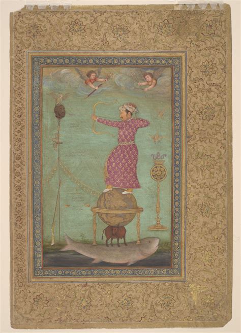 Jahangir Shooting the Head of Malik Ambar | Smithsonian Institution