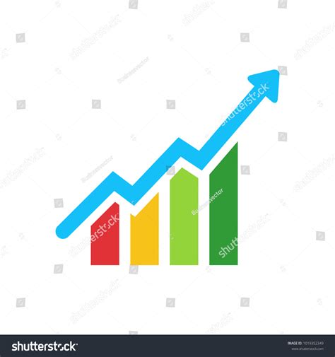 Growth Chart Icon Stock Vector (Royalty Free) 1019352349 | Shutterstock