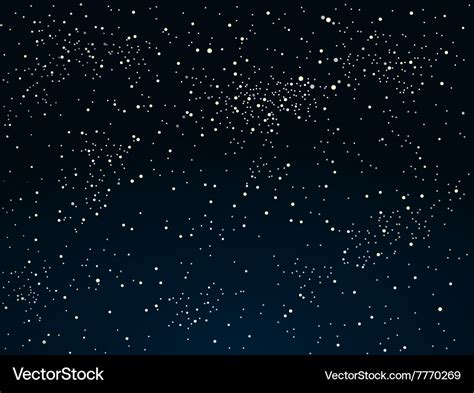 Background starry night sky eps 10 Royalty Free Vector Image