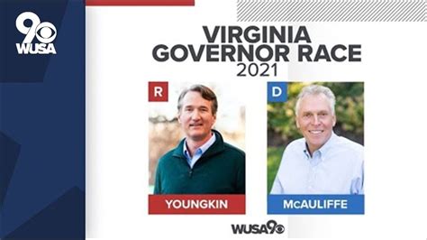 LIVE: Virginia Governor's race 2021 Results : Glenn Youngkin vs. Terry ...