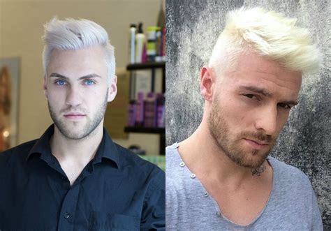 Platinum Blonde Men's Hairstyles To Be The Trend? | Hairdrome.com | Mens hairstyles, Blonde guys ...