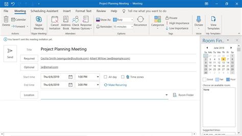 How to Schedule a Meeting in Outlook