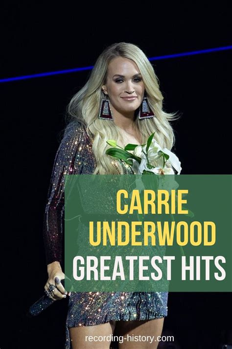 10+ Best Carrie Underwood Songs & Lyrics - All Time Greatest Hits