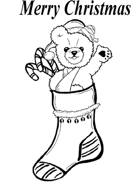 Christmas Bear Coloring Pages at GetColorings.com | Free printable colorings pages to print and ...