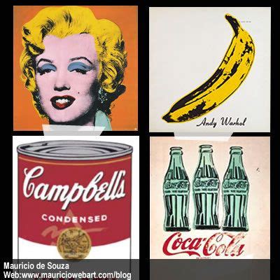 Fonte de Conhecimento: Andy Warhol | Pop art fotos, Andy warhol, Vanguardas artísticas