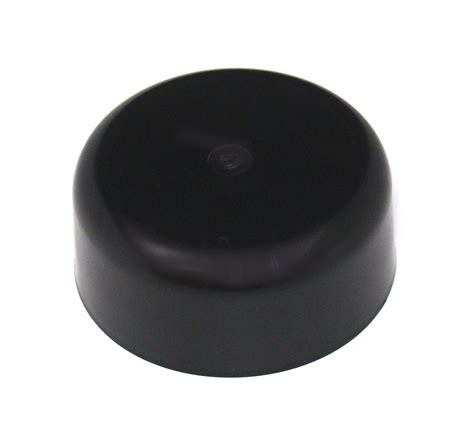 3.5" Round Black Fence Post Caps Plastic 3.5" (3 1/2") - Round Log Rai ...