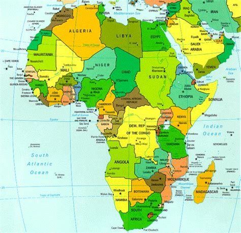 Territories/states within Africa -- -Africa is the worlds second ...