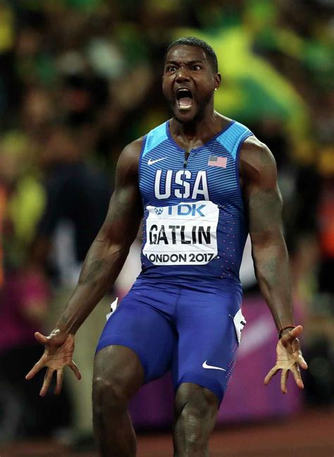 Gatlin spoils Bolt's farewell