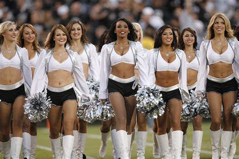 Raiderettes-nfl-cheerleader-outfits While NFL cheerleader outfits have ...