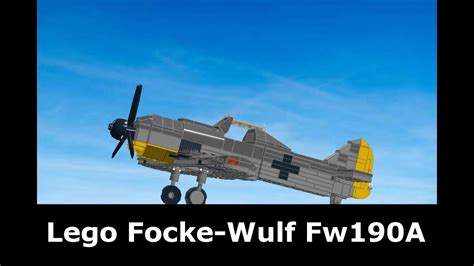 Lego Focke-Wulf Fw190A - YouTube