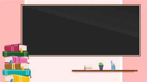 Free Google Slides Virtual Classroom Background PowerPoint Template