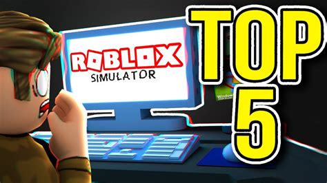 Top 5 ROBLOX SIMULATOR GAMES | Best Simulators Ever!! - YouTube