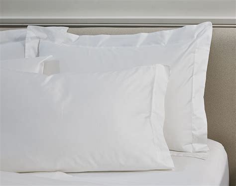 white pillow shams