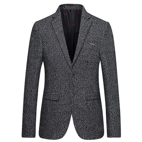 Men's Blazers And Suit Jackets 2017 New Arrival Wool Blend Coat Mens ...