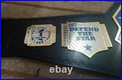 Dallas Cowboys World Championship Belt Adult Size 2mm Brass | Champion ...