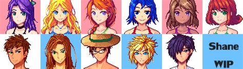 Portrait Anime Styled at Stardew Valley Nexus - Mods and community