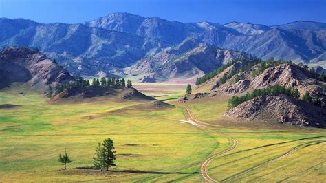 Picture Russia Bochi Altai Republic Nature Mountains Hill 2560x1440