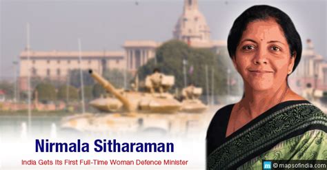 Nirmala Sitharaman: India's first full-time woman defence minister - Government