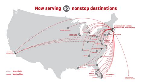 Where We Fly - Rhode Island T. F. Green International Airport | PVD