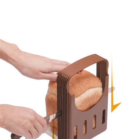 Bread Slicer Toast Cut Slicers Layers Baking Tools Wooden Bread Slices Bakery tools kitchen ...