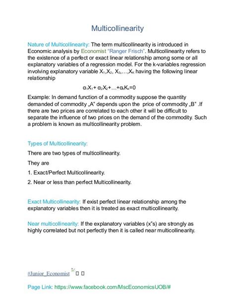 Multicollinearity