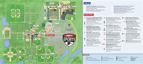 ESPN Wide World of Sports Map - Updated April 2022