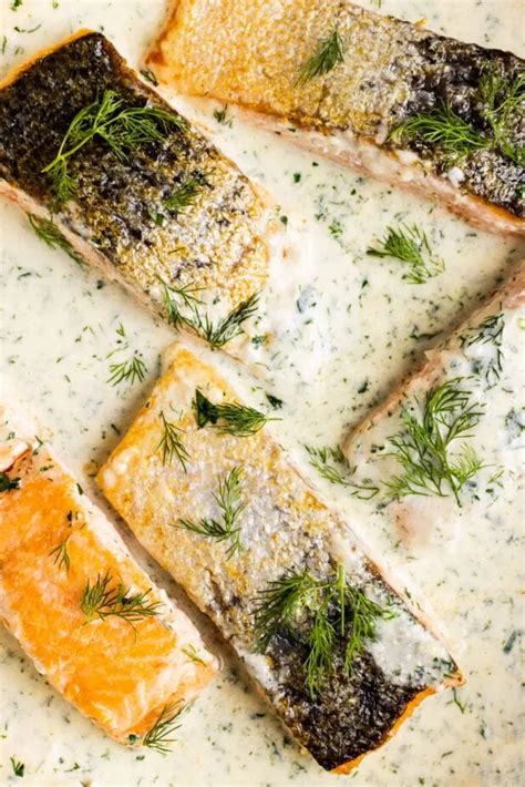 Creamy Garlic Herb Salmon - The Bold Appetite