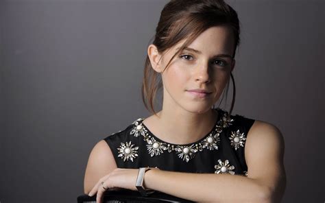 Emma Watson #celebrity #actress #women #2K #wallpaper #hdwallpaper #desktop Emma Watson, Black ...