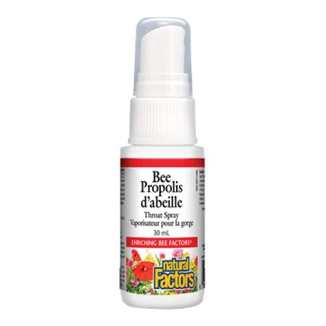 Natural Factors Bee Propolis Throat Spray, 30mL - Your Health Food Store and So Much More! | Old ...