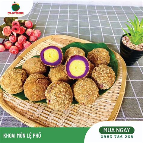 Khoai Môn Lệ Phố - Hộp 12 Cái | Thực Phẩm PHFood.vn