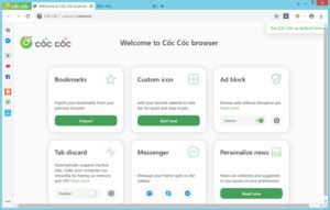 Coc Coc Browser Download Offline Installer for 32/64-bit Windows 10/7 PC